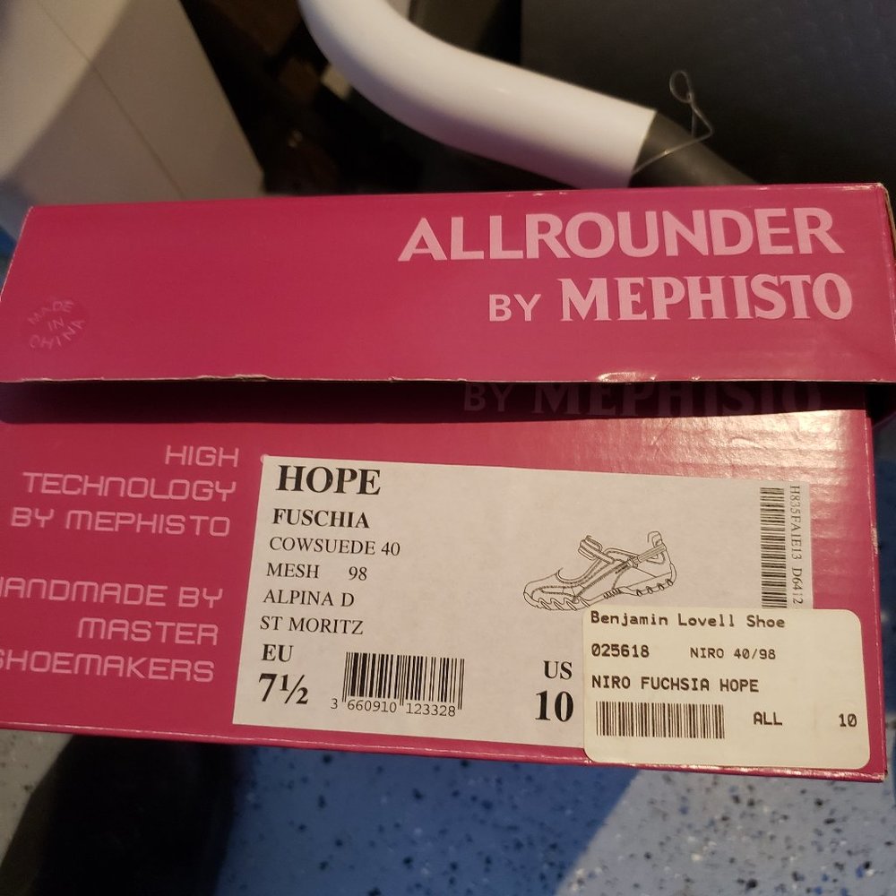 Mephisito AllRounder Pink size 10